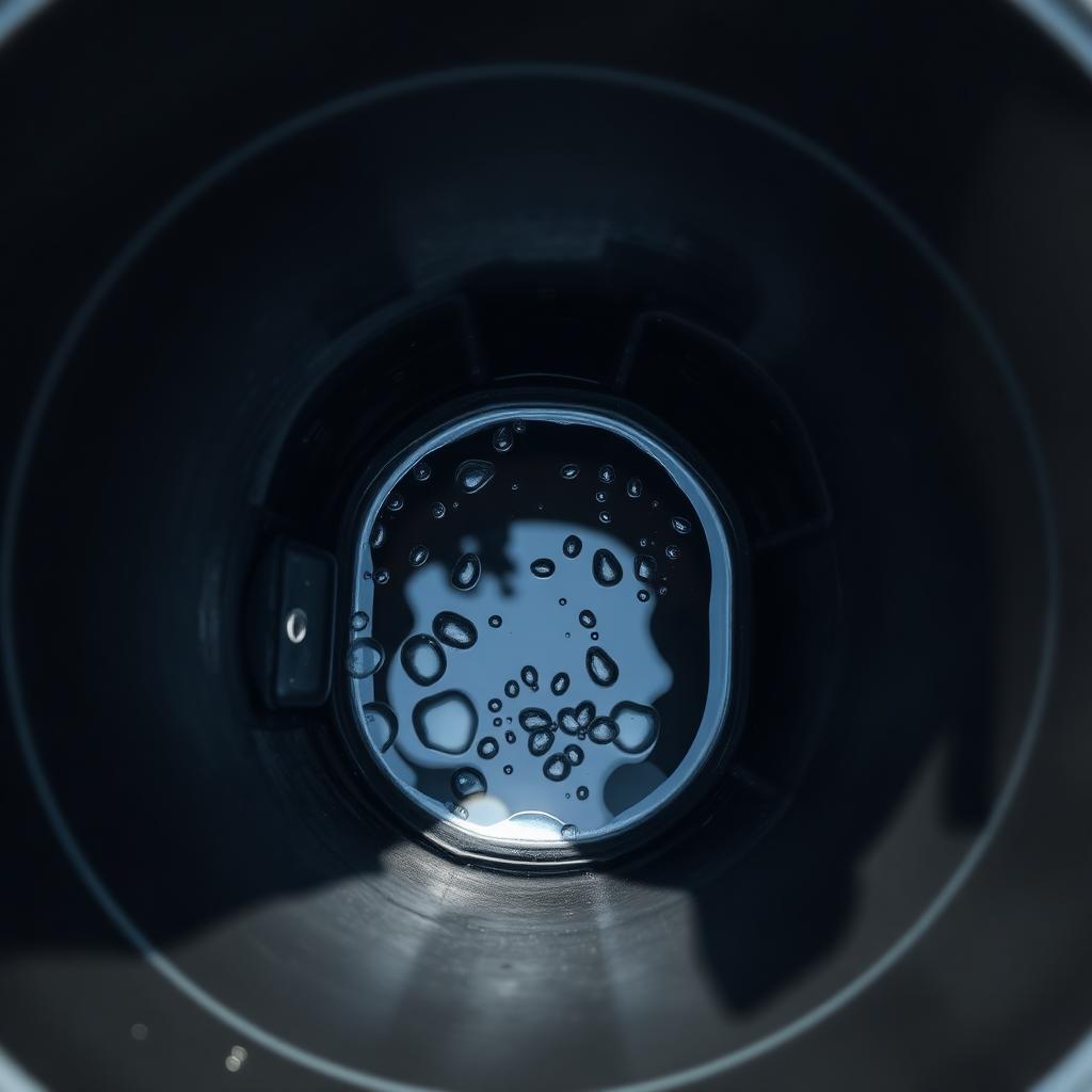 Same trash can interior after BinBetter cleaning, sanitized and odor-free